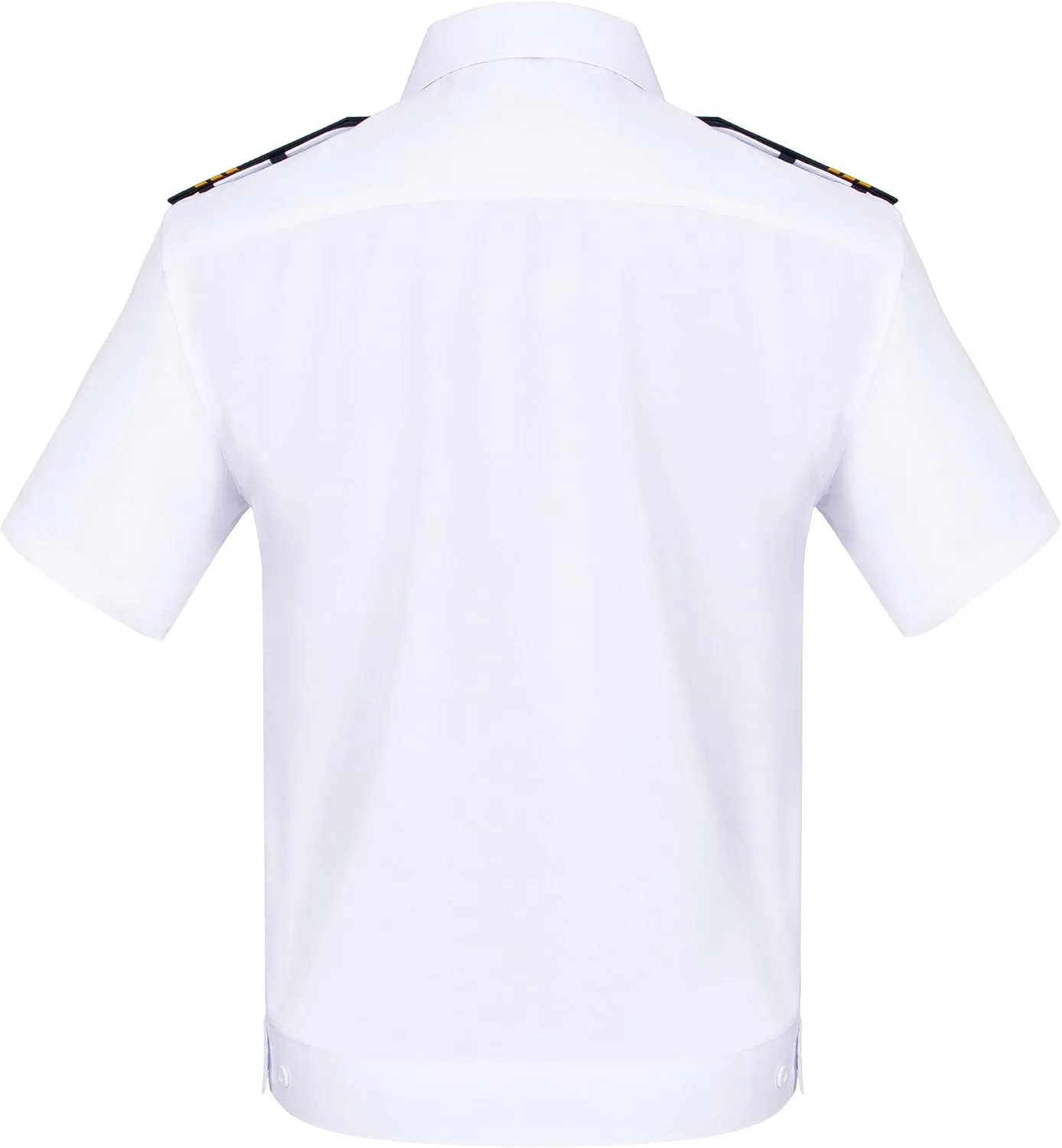 6PCS Men's Yacht Captain Sailor Costume Adult Shirt Hat Accessories Set Party Cosplay
