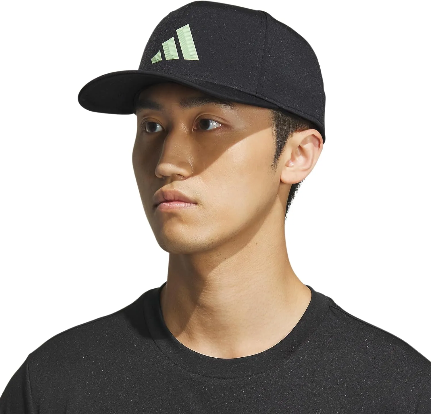adidas Men's Three Bar Structured Snapback Adjustable Fit Hat 2.0