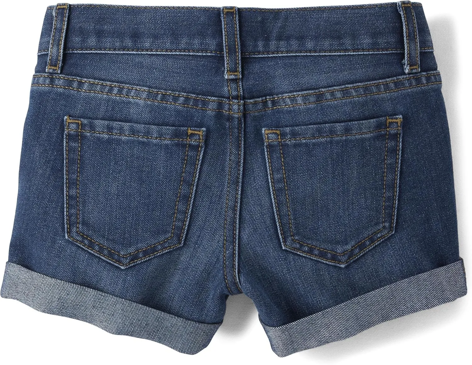 Denim Midi Shorts