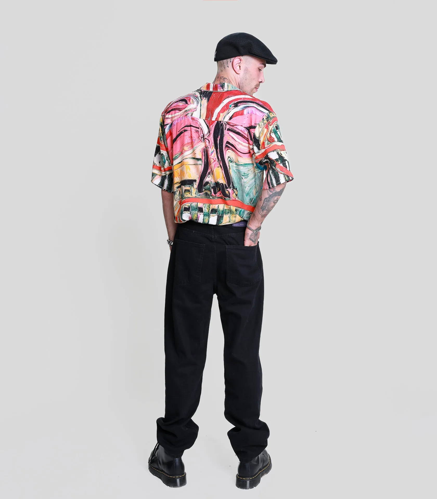 NBB GALLERY DENISE VISCOSE SHIRT - MULTI